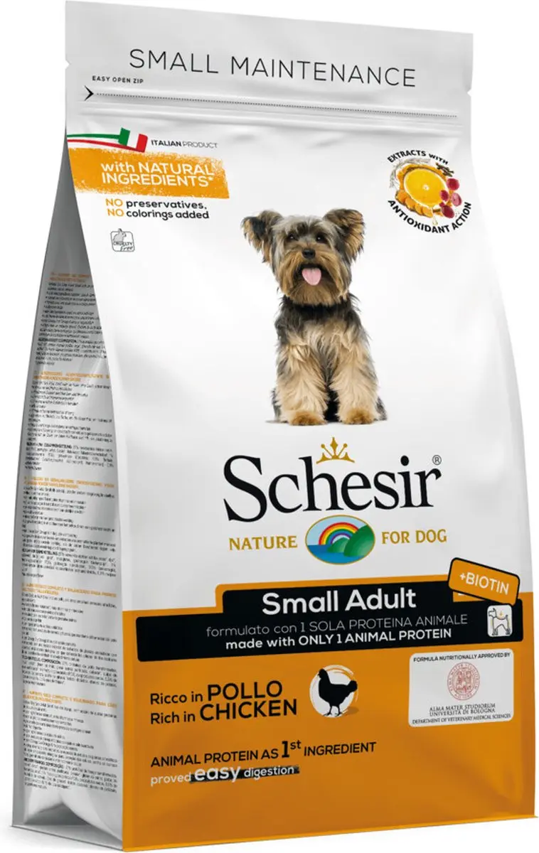 Schesir Droogvoer Kleine Hond 800g