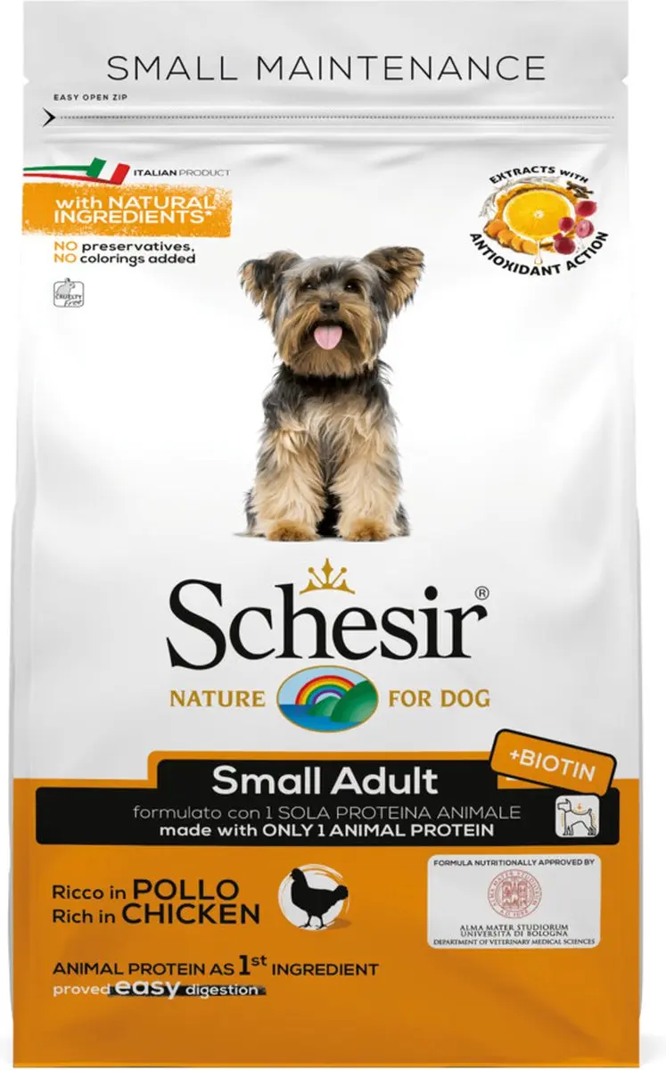Schesir Droogvoer Kleine Hond 800g