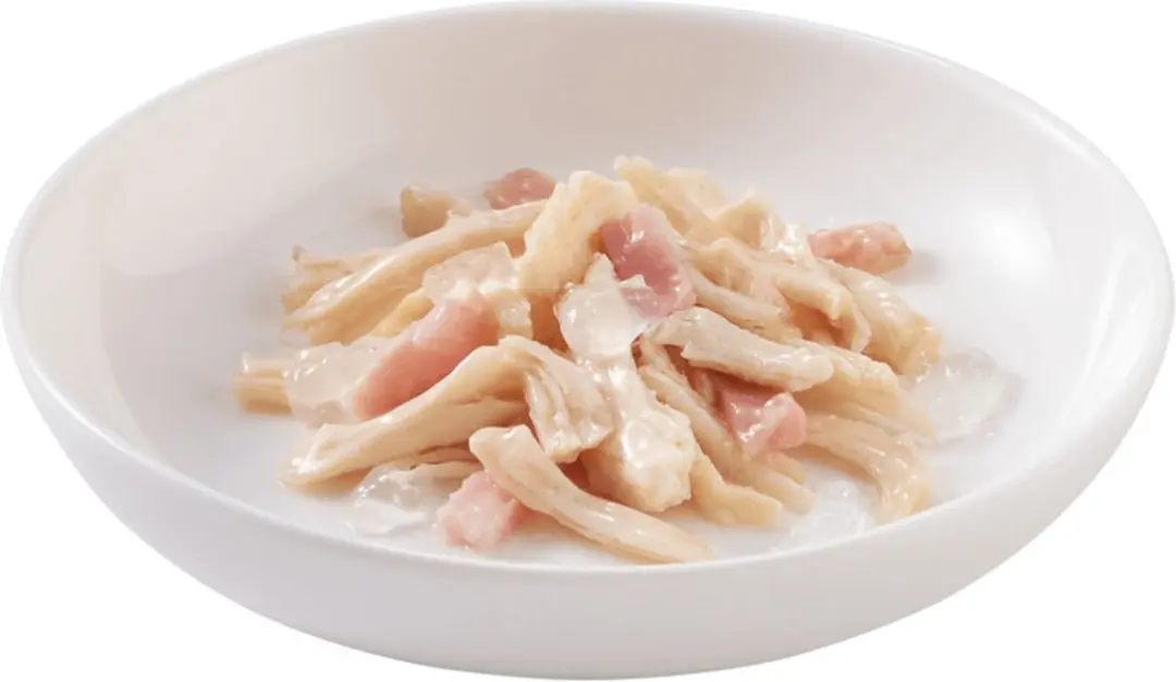 Schesir Kattenvoer Kipfilet & Ham - 8x50g