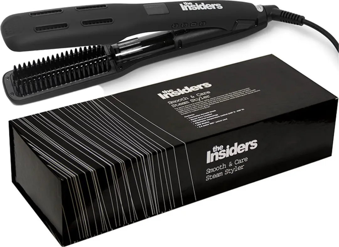 The Insiders Smooth & Care Steam Styler - Zwart
