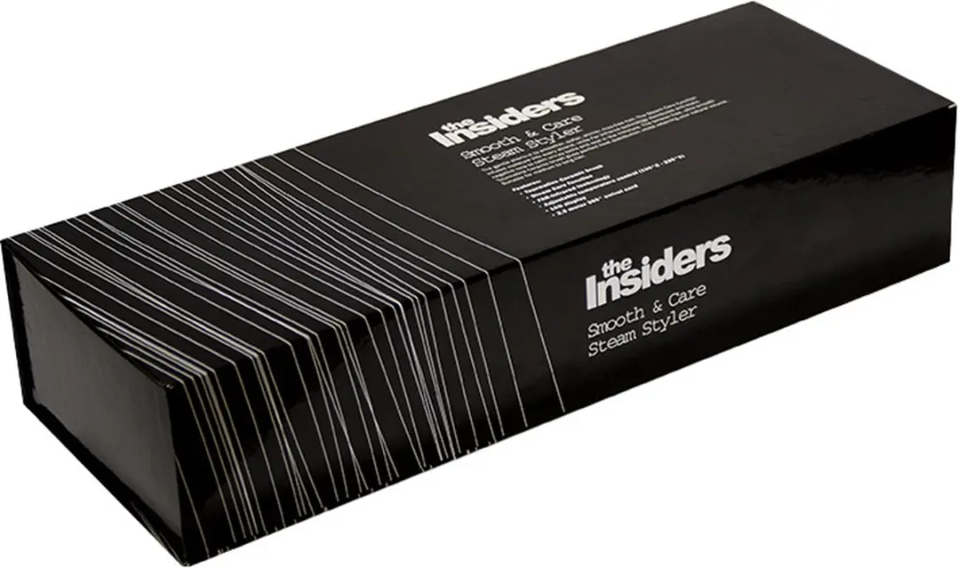 The Insiders Smooth & Care Steam Styler - Zwart