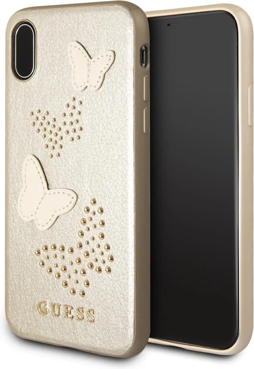 GUESS Studs & Sparkle Design Hardcase iPhone X/XS