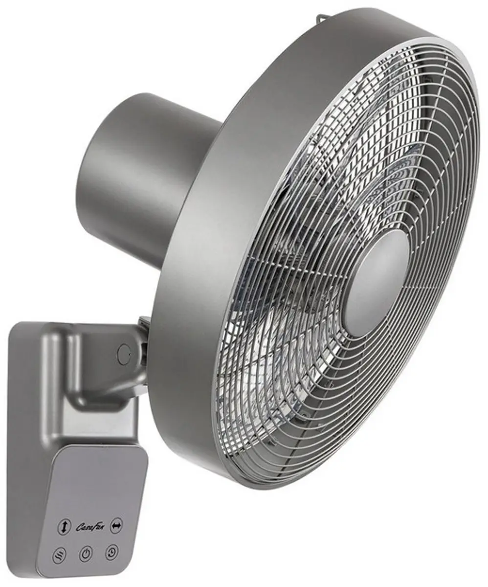 Casafan Airos Eco Design TS Wandventilator 45W - 35cm - Zilver