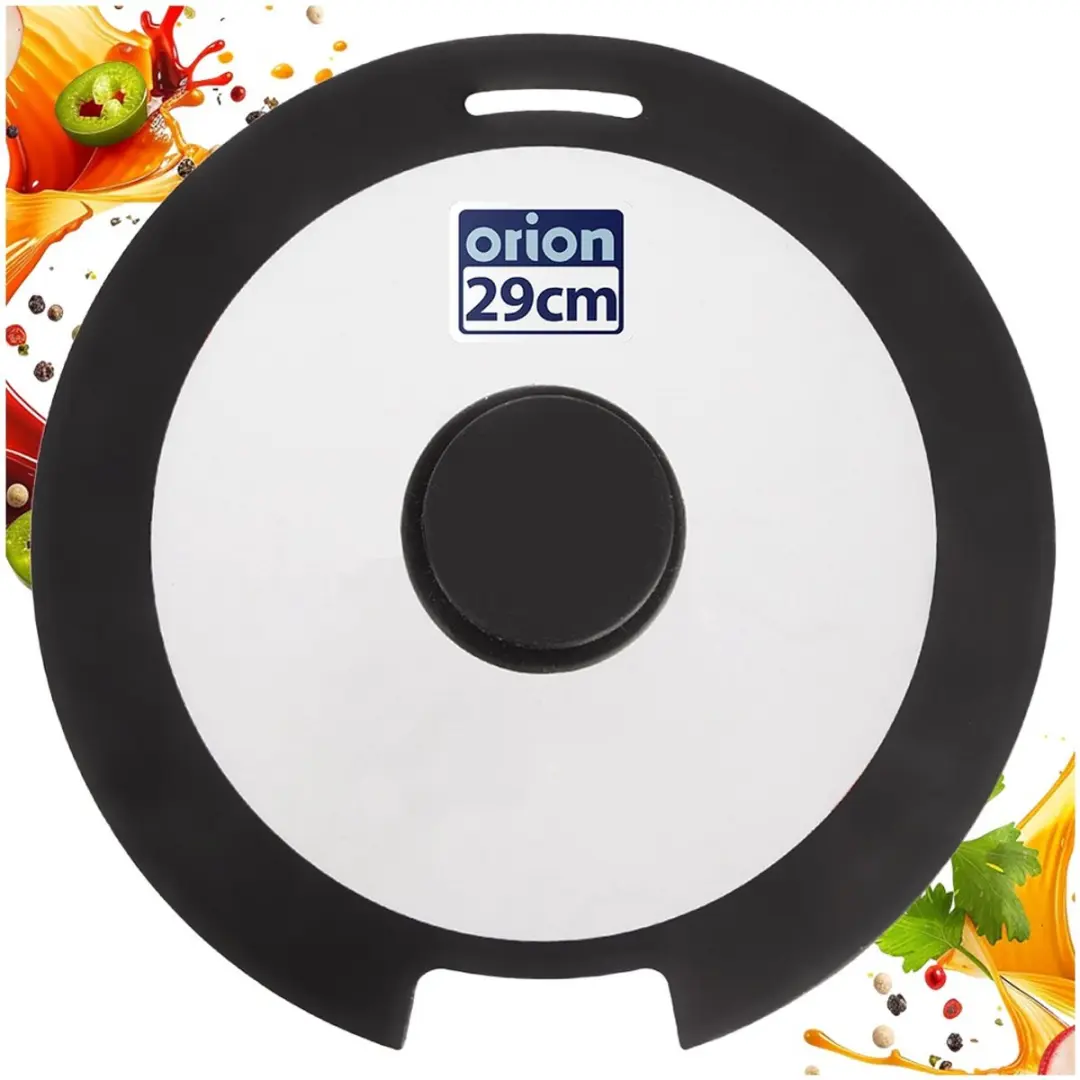 Orion Silicone Pannendeksel 29cm - Transparant