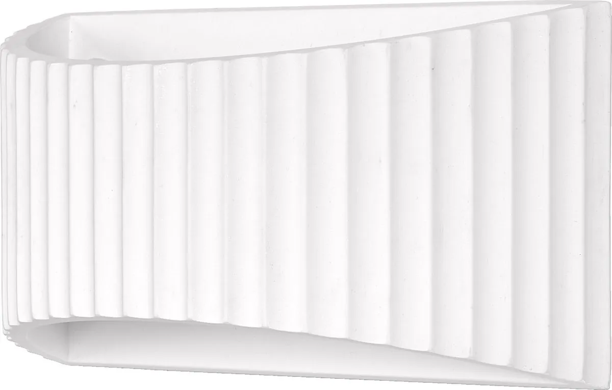 LEDVANCE Decor Plaster Band Flat Wandlamp 290 1XE27 - Wit