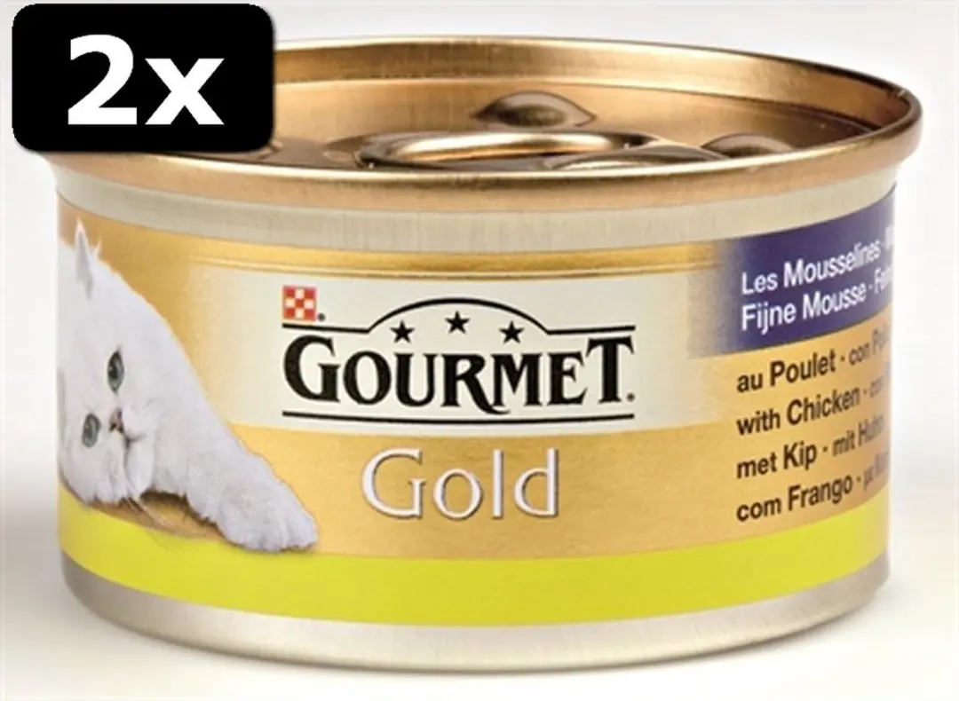 Gourmet Gold Mousse Kip 24x85g