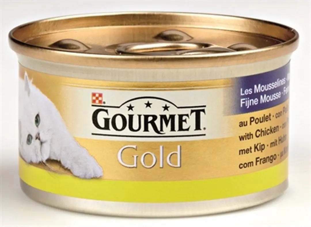 Gourmet Gold Mousse Kip 24x85g - 2 Stuks