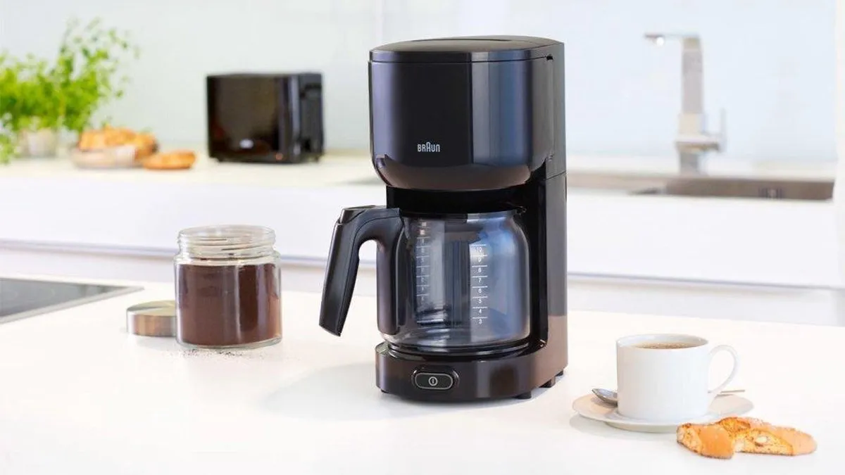 Braun PurEase KF3120BK Filterkoffiezetapparaat 10 Kopjes - 1,25L - Zwart