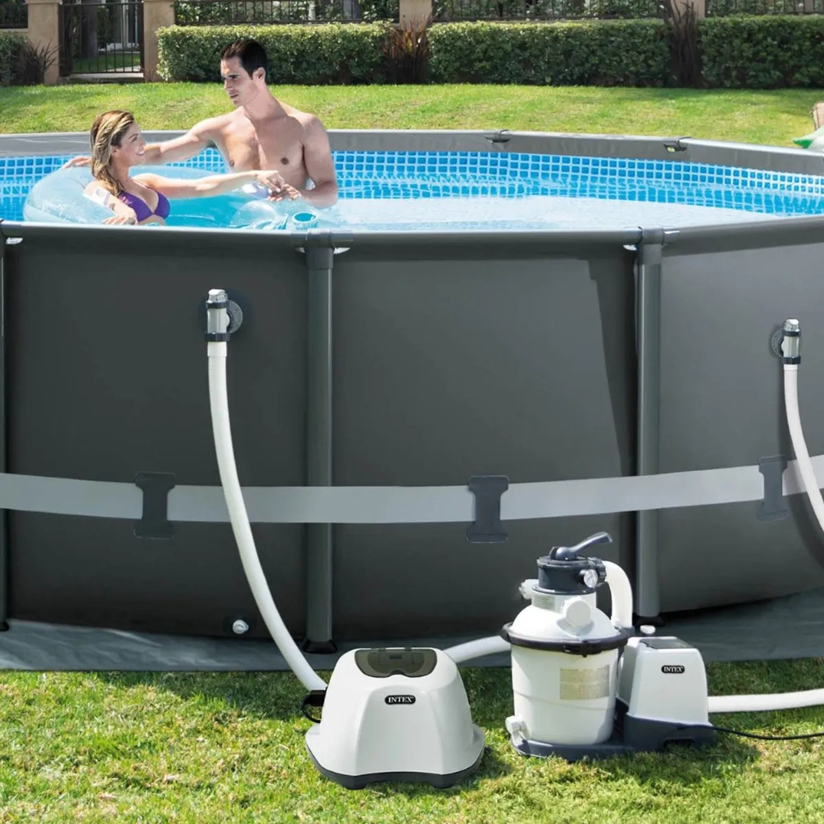 Intex Krystal Clear Zoutwatersysteem QS500 26668GS - 12.112 L/u