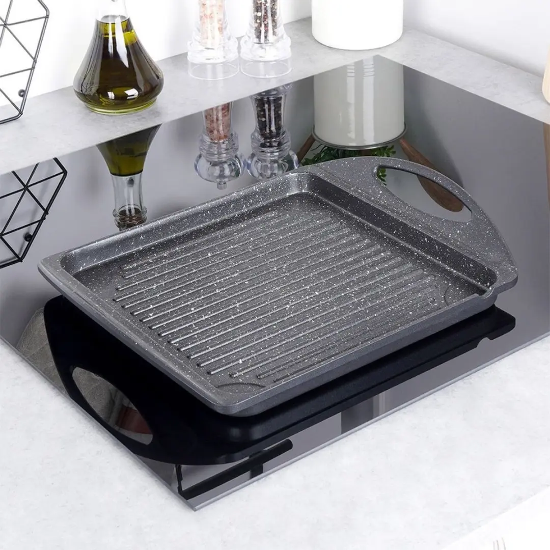 Orion Grande Granieten Grillplaat 34x26,5cm - Grijs