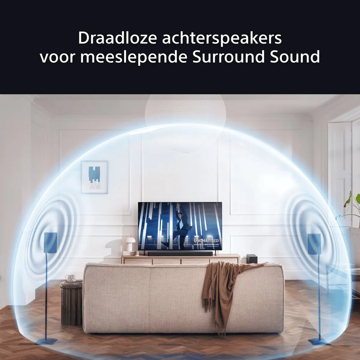 Sony BRAVIA Theatre Rear 8 Draadloze Achterspeakers - Zwart