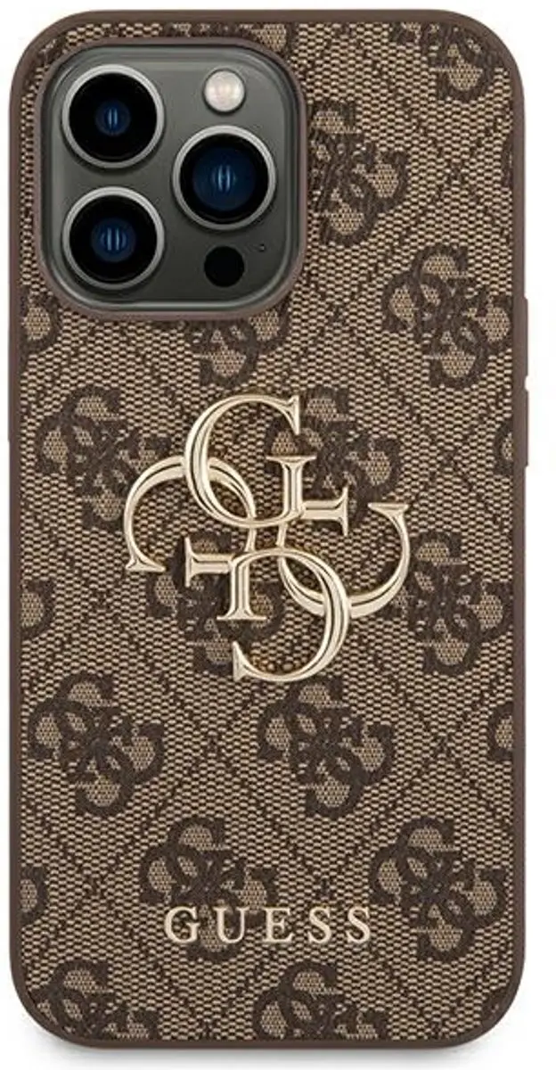 Guess Back Cover iPhone 14 Pro - Bruin