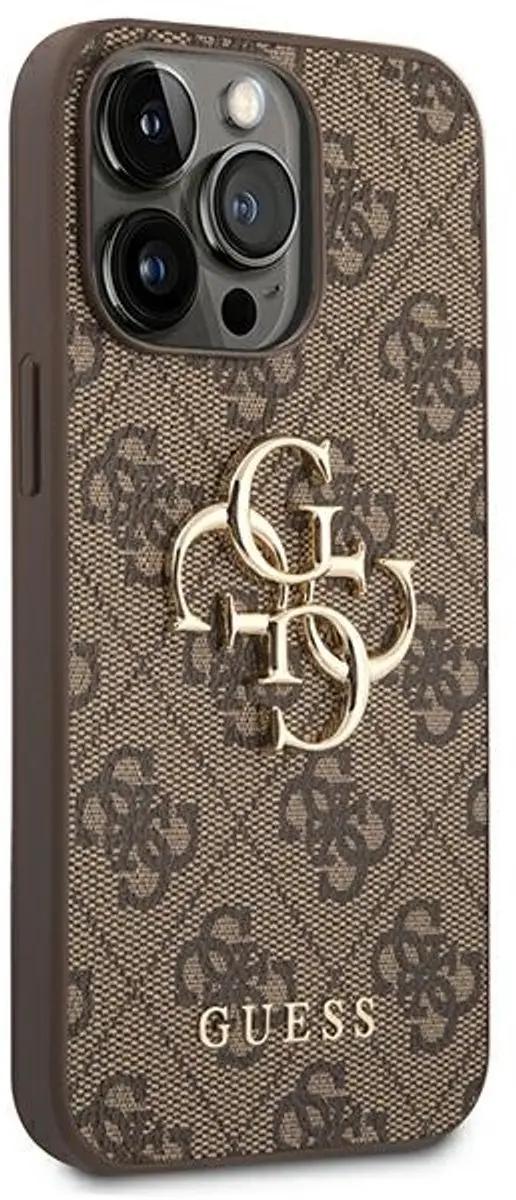 Guess Back Cover iPhone 14 Pro - Bruin