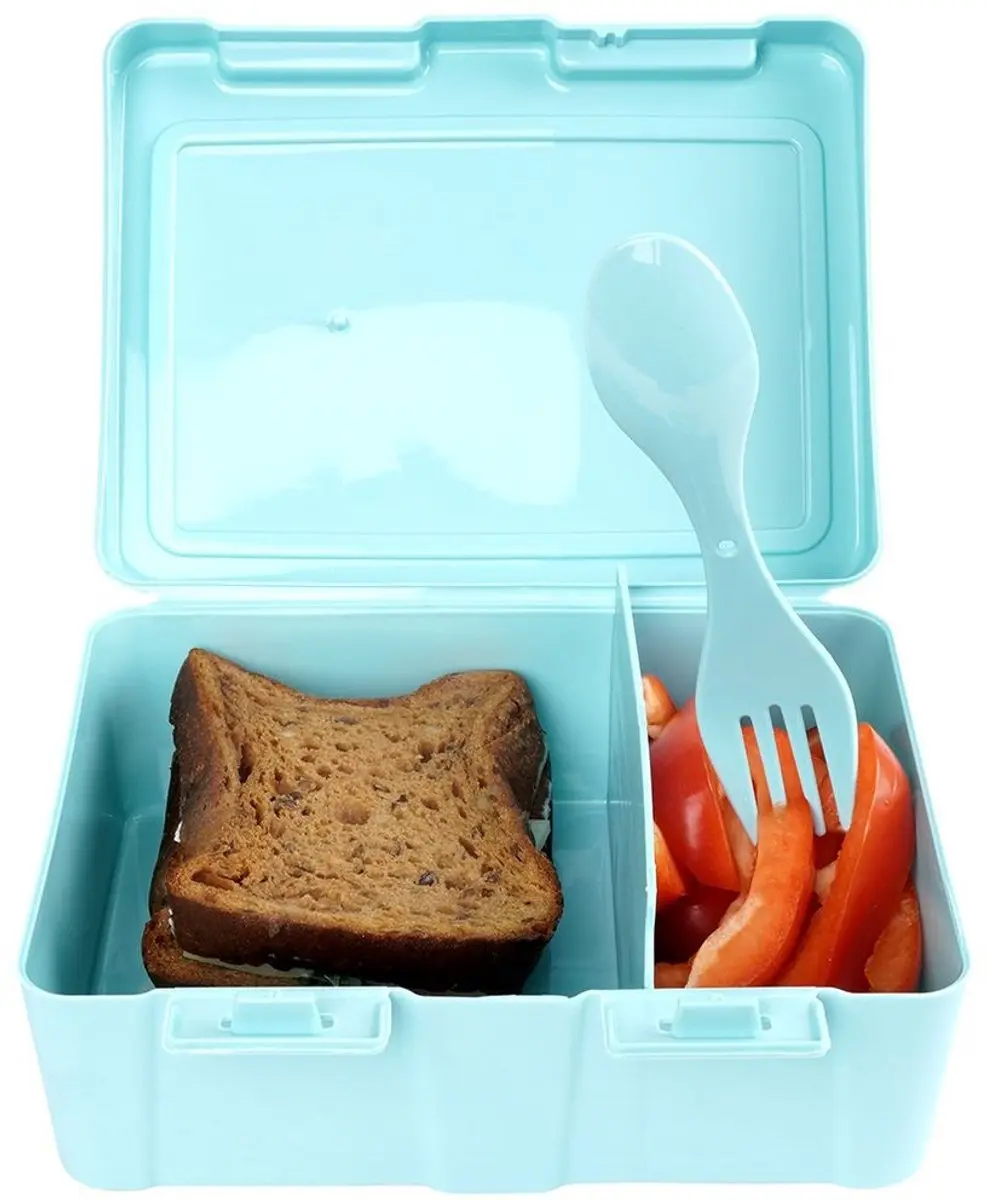 Orion Lunchbox met Bestek 1L - Blauw