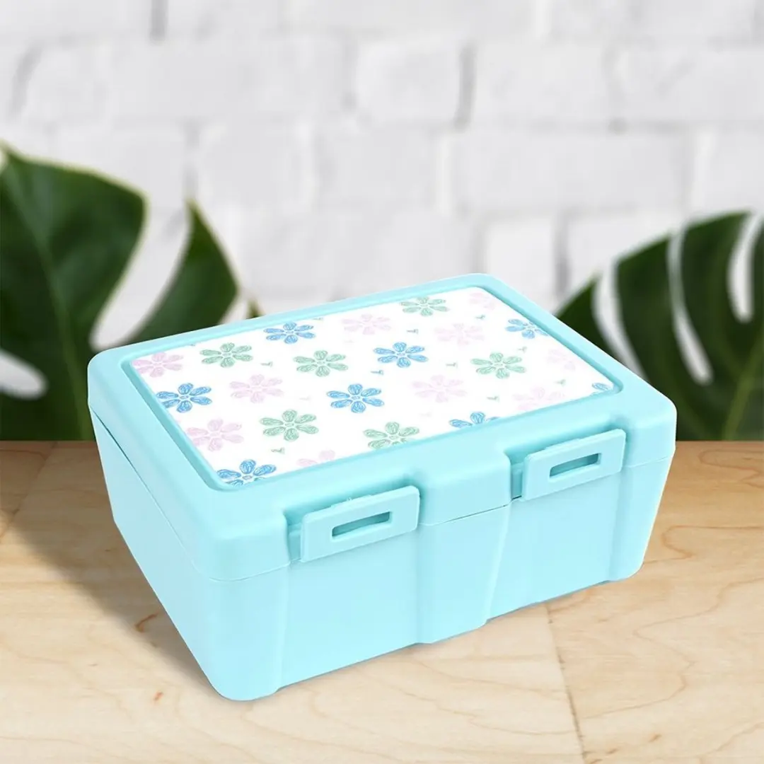 Orion Lunchbox met Bestek 1L - Blauw