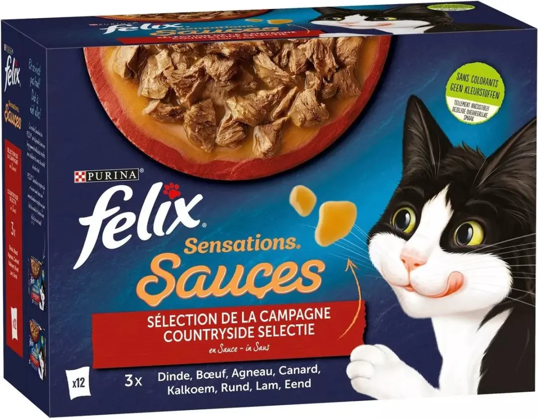 Purina Felix Sensations Countryside Selectie Kattenvoer