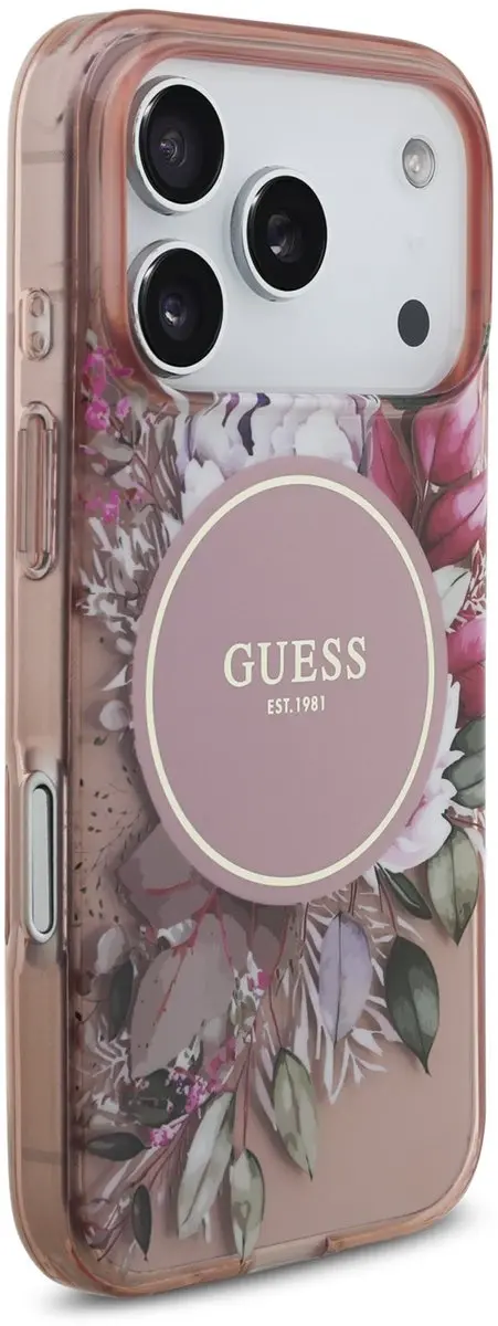 GUESS Back Cover Hoesje iPhone 17 Pro 13814 - Roze