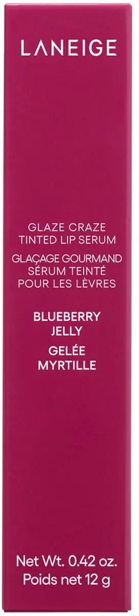 Laneige Glaze Craze Tinted Lip Serum Blueberry Jelly - 12g