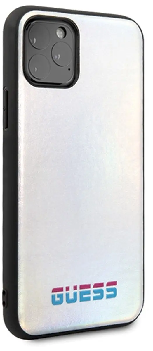 Guess GUHCN58BLD Hoesje iPhone 11 Pro - Zilver