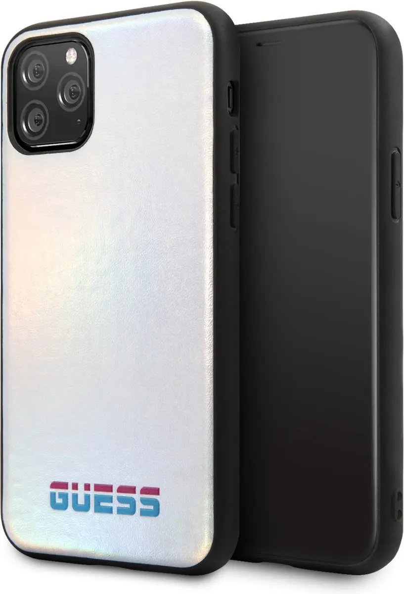 Guess GUHCN58BLD Hoesje iPhone 11 Pro - Zilver
