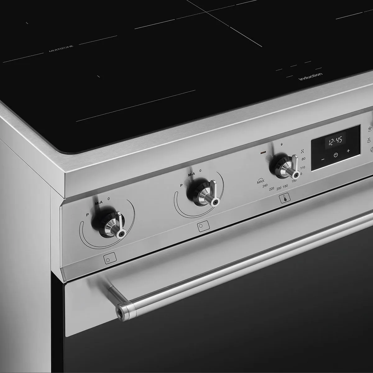 Smeg Symphony C9IMX2 Inductiefornuis - 10.6kW - 9 standen - Roestvrijstaal