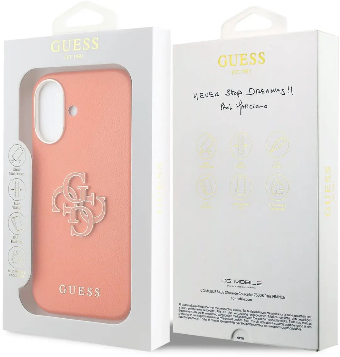 Guess Telefoonhoesje iPhone 17 MagSafe - Oranje - MPN 14928