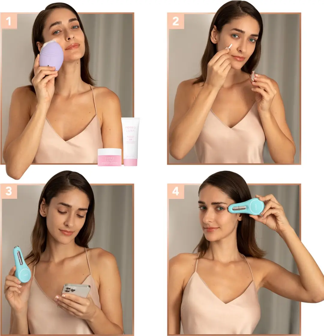 FOREO BEAR 2 Eyes & Lips Microcurrent Arctic Blue