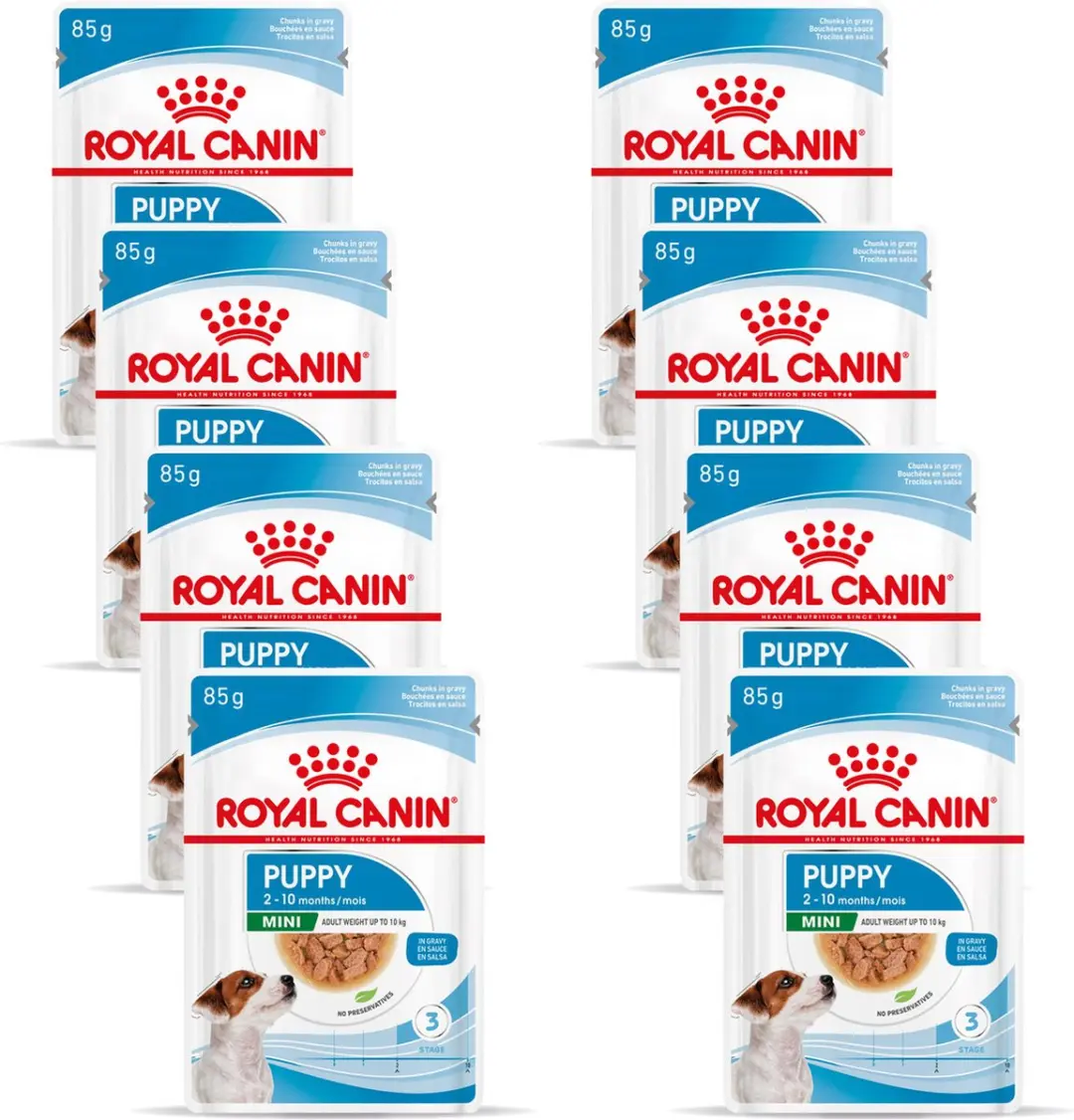 Royal Canin Mini Puppy Natvoer - 8x12x85g