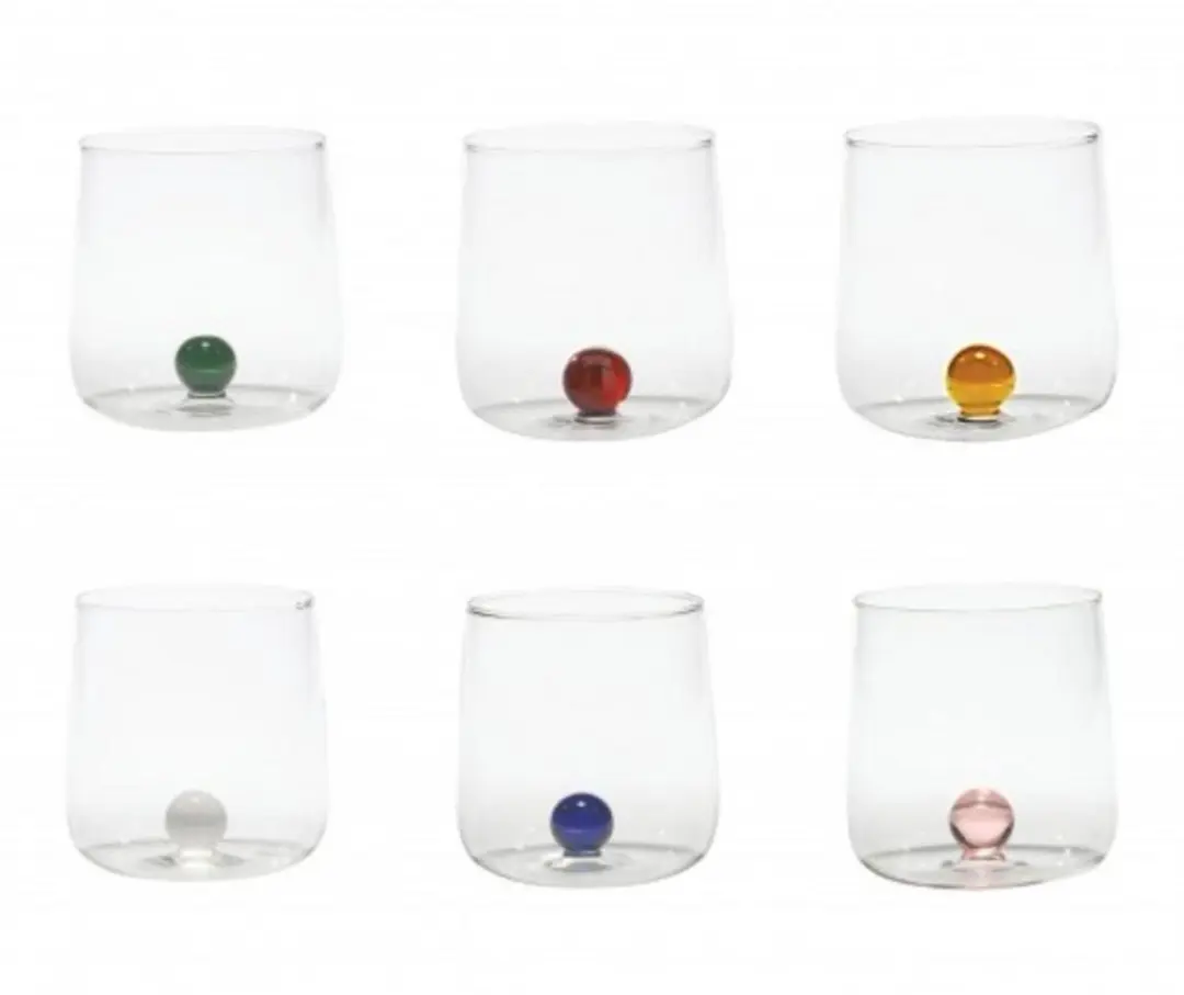Zafferano Bilia Waterglazen Mixed - 6 Stuks - afbeelding 6 van 6