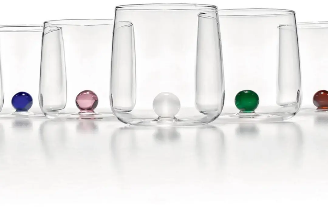 Zafferano Bilia Waterglazen Mixed - 6 Stuks
