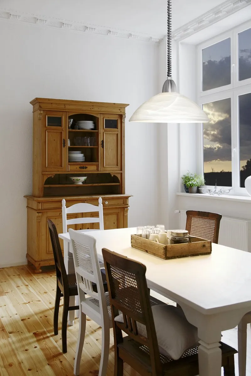 Eglo Lord 2 Hanglamp 1 Licht Ø360mm - Zilver/Nikkel-Mat - afbeelding 6 van 6