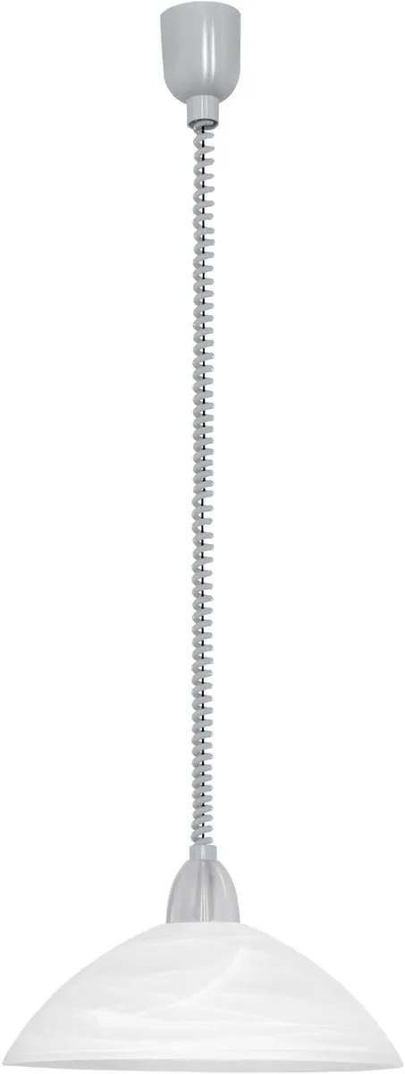 Eglo Lord 2 Hanglamp 1 Licht Ø360mm - Zilver/Nikkel-Mat