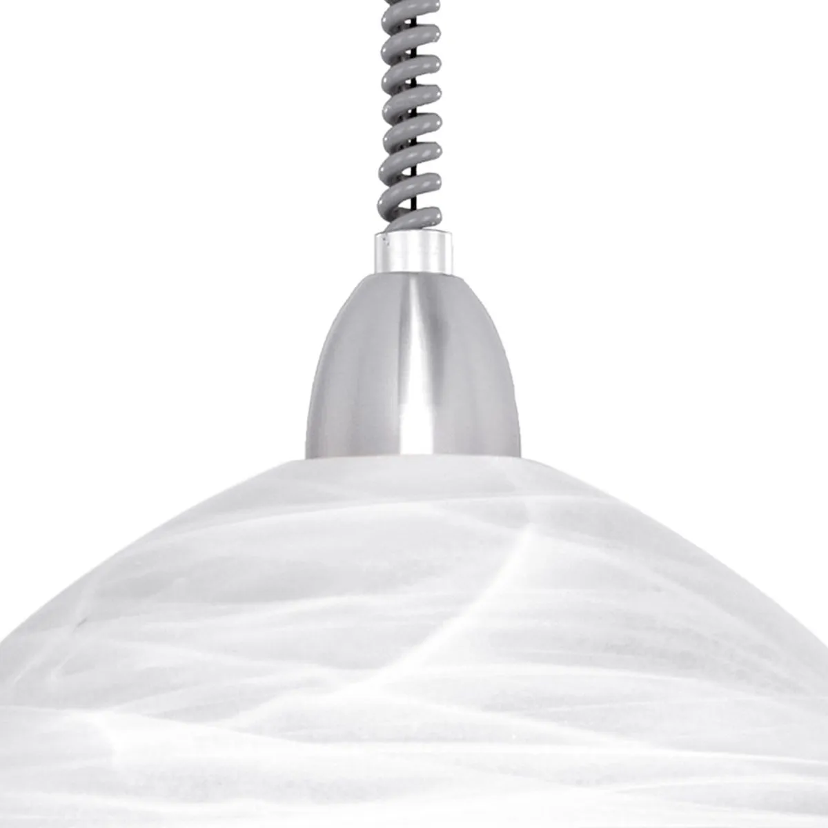 Eglo Lord 2 Hanglamp 1 Licht Ø360mm - Zilver/Nikkel-Mat