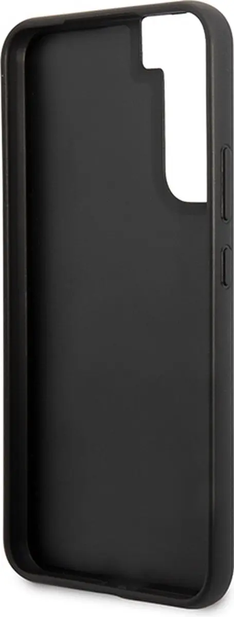 Guess Hard Case Metaal Zwart/Goud voor Samsung Galaxy S23 Plus