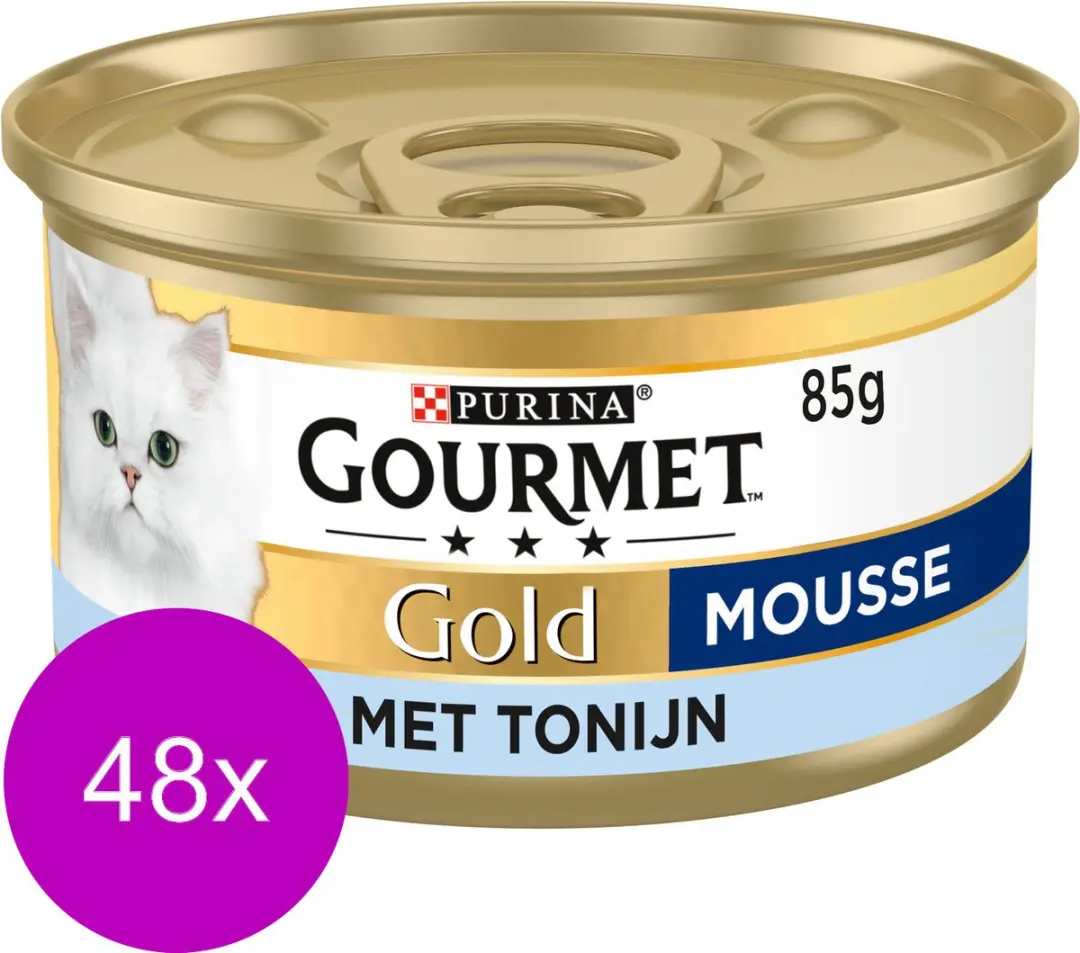 Gourmet Gold Mousse Tonijn 85g
