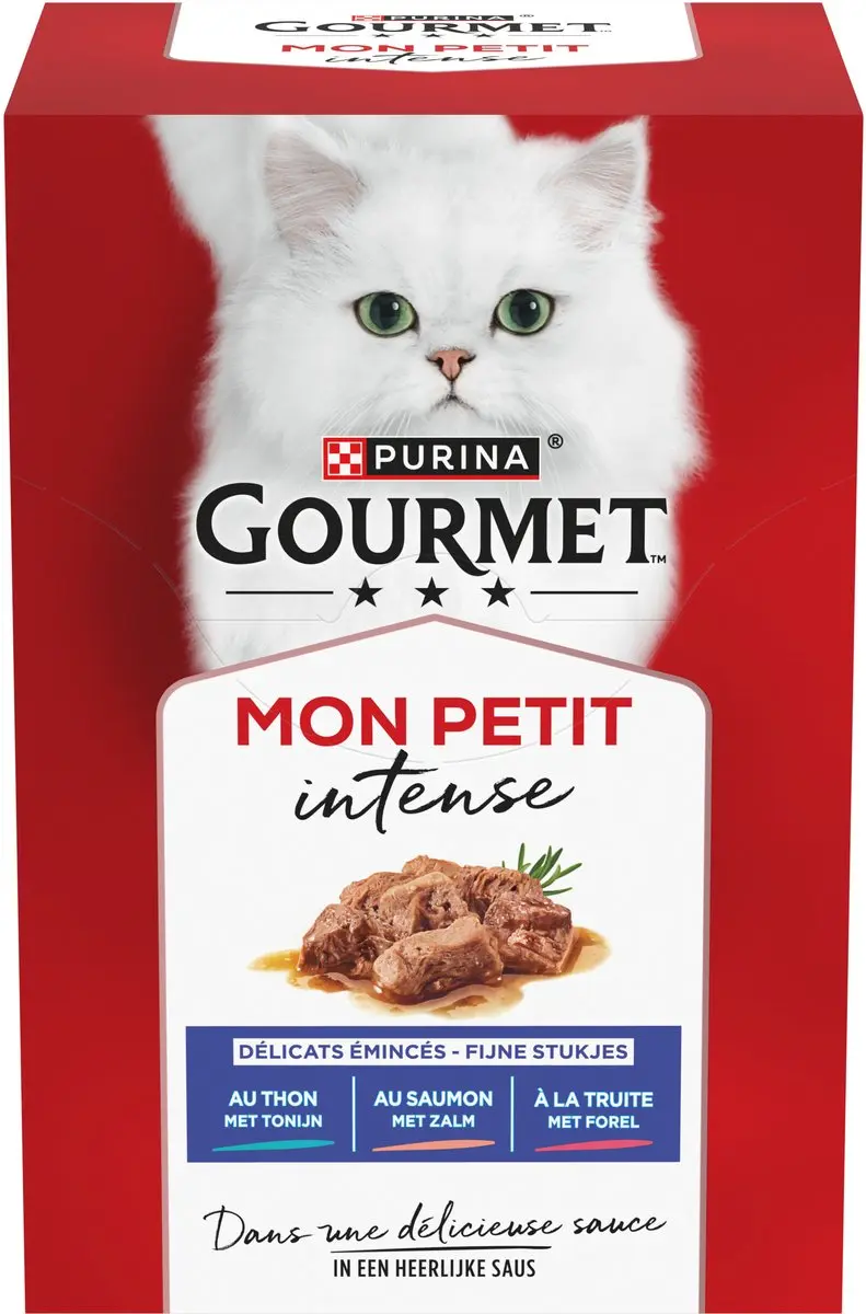 Gourmet Mon Petit Intense Natvoer Vis