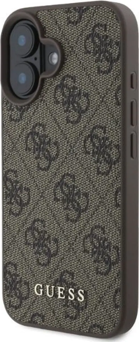 Guess GUHCP16SG4GFBR iPhone 16 Hardcase - Bruin