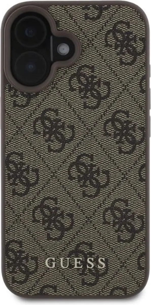 Guess GUHCP16SG4GFBR iPhone 16 Hardcase - Bruin
