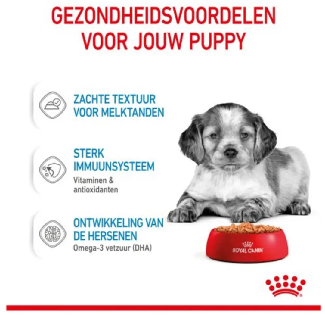 Royal Canin Shn Medium Puppy - Hondenvoer - 40 Stuks