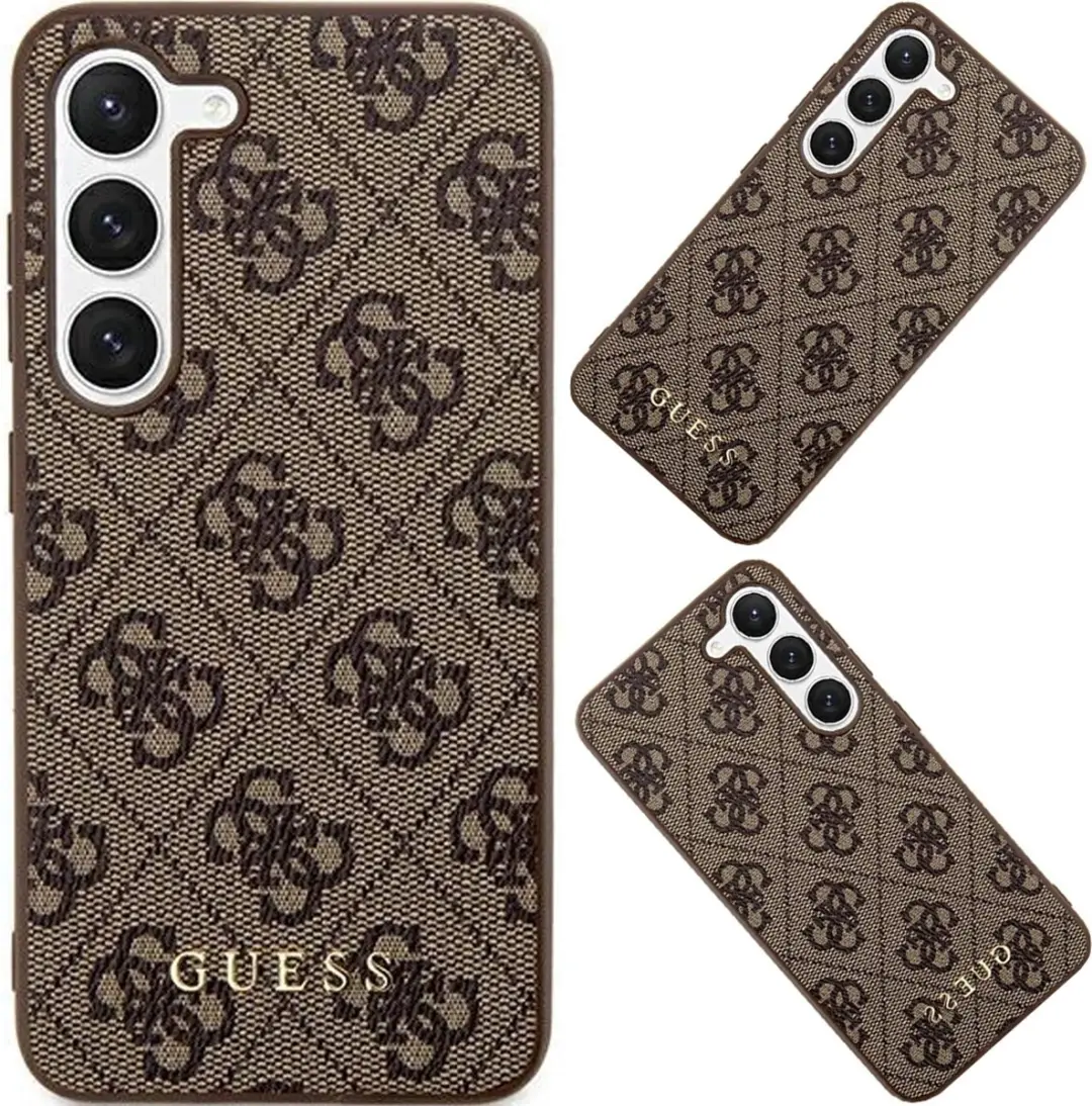 Guess 4G Back Case Samsung Galaxy S24 Plus - Bruin - 3666339241674 - afbeelding 6 van 6