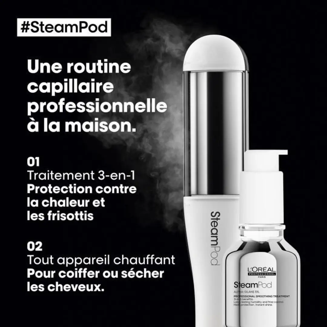 L'Oréal Paris SteamPod 4 Stoom Stijltang & Krultang - 3 Temperaturen