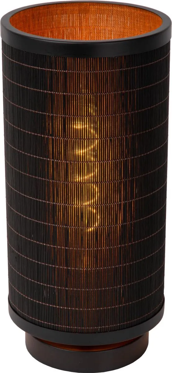 Lucide Tagalog Tafellamp Ø15cm - Zwart