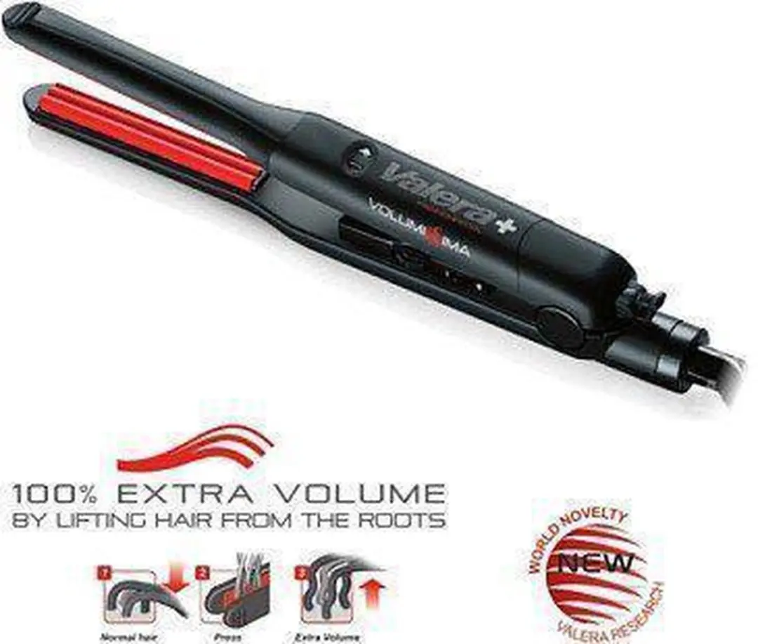 Valera Volumissima 647.01 Haarvolume Tang - Keramische coating - Zwart