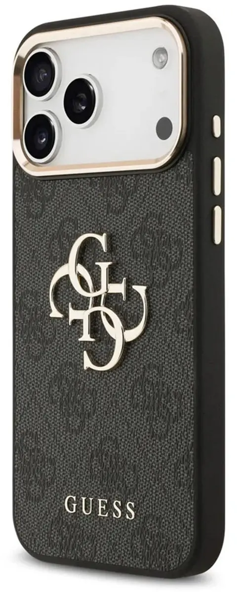 GUESS Back Cover iPhone 17 Pro 13782 - Zwart