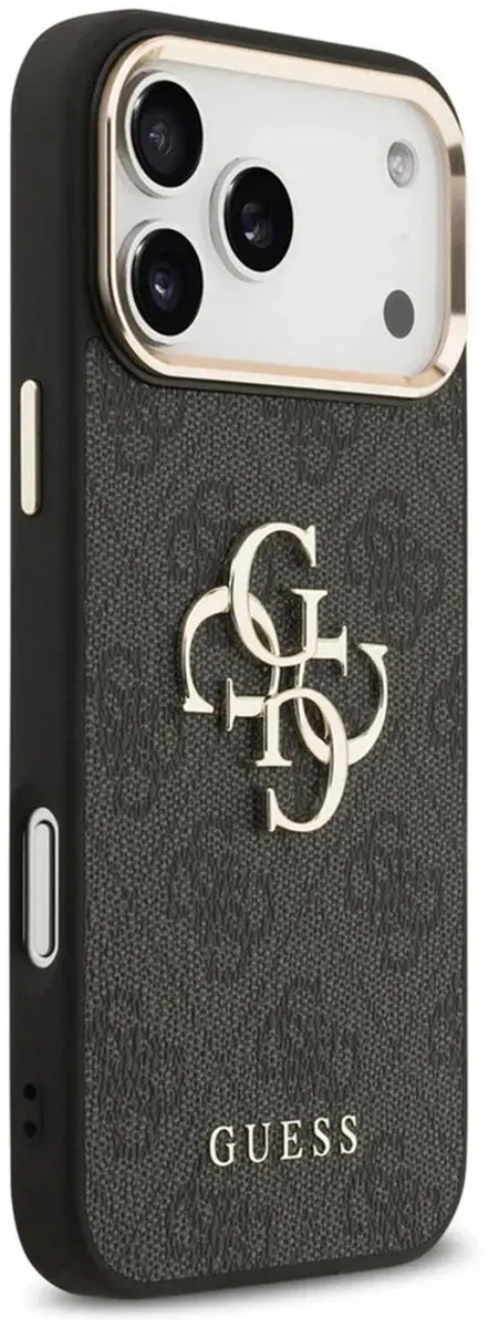 GUESS Back Cover iPhone 17 Pro 13782 - Zwart