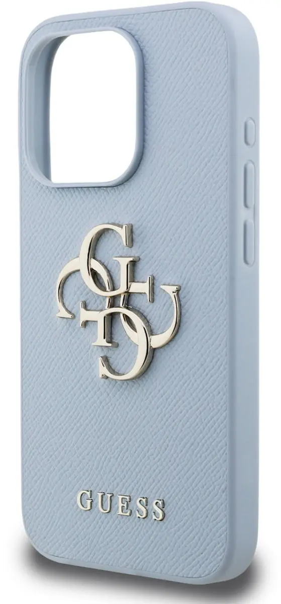 Guess Telefoonhoesje iPhone 15 Pro - Blauw - 3666339455880 - afbeelding 6 van 6