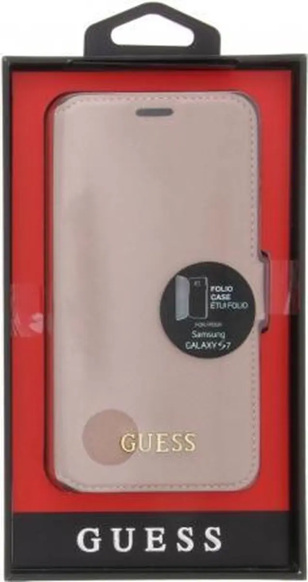 GUESS Samsung Galaxy S7 Hoesje NT-37-6772 - Rose Goud - afbeelding 6 van 6
