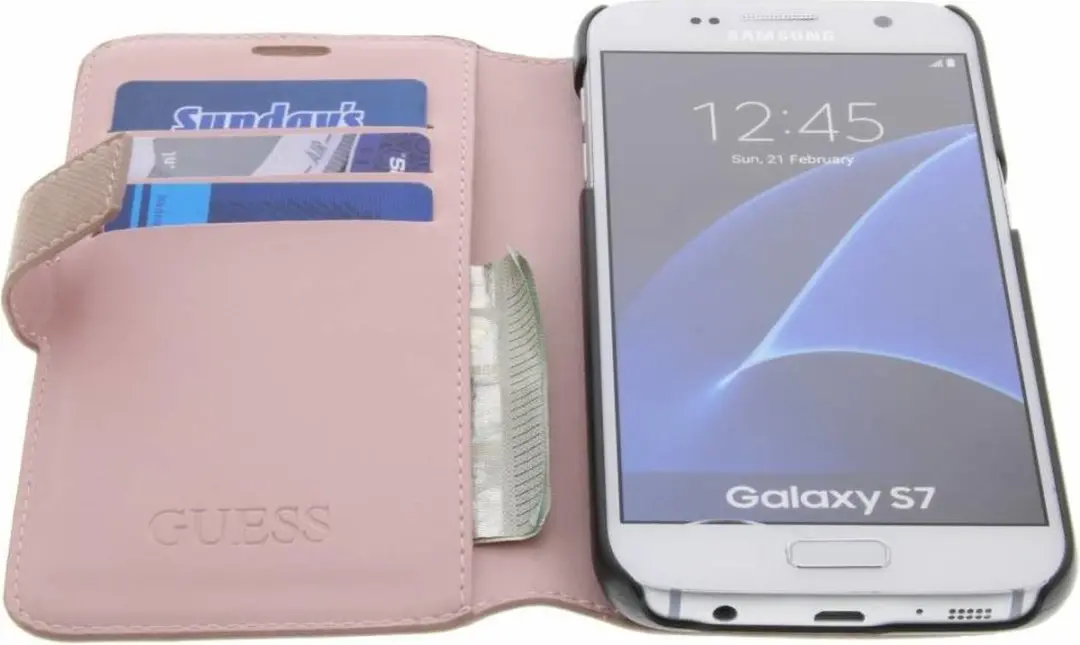 GUESS Samsung Galaxy S7 Hoesje NT-37-6772 - Rose Goud