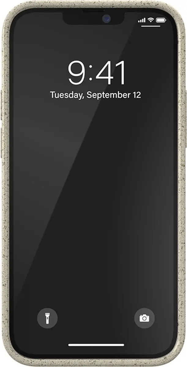 Superdry Snap Case iPhone 12 Mini - Compostable Beige