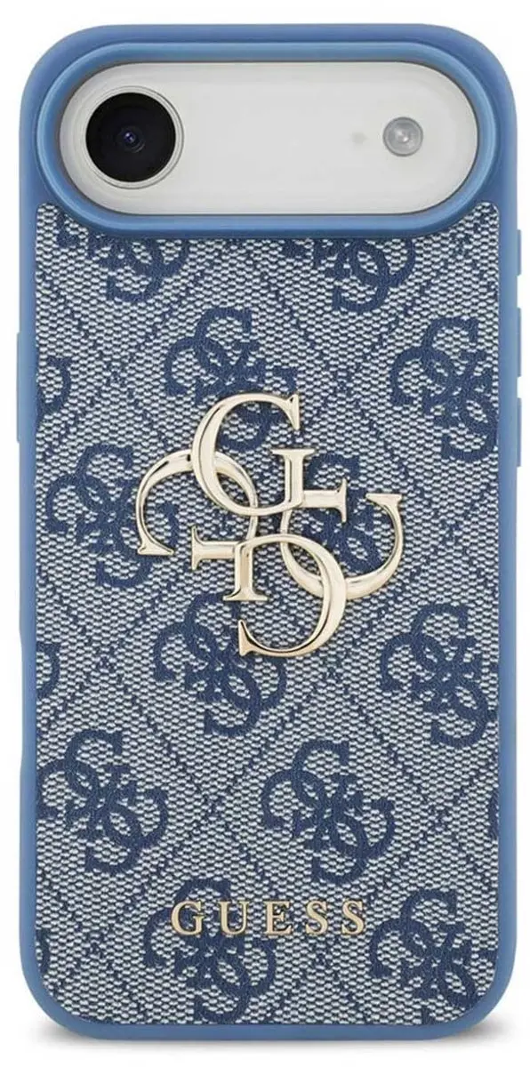 GUESS iPhone 17 Air Back Cover - Blauw - GUHCP17M4GMGBL